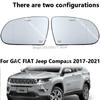 Für GAC FIAT Jeep Compass 2017- Auto Seitenspiegelgläser Mit Heizung