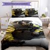 3pcs Rainbow Six Siege Bedding Set Duvet Cover Closure Includes 1 Duvet Cover & 2 Pillowcases, Soft and Comfortable for All Seasons.