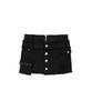PAINORPLEASURE Dusk Layered Skirt Black