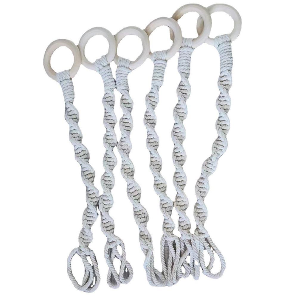6Pcs Rope Plant Hanger Extender For Indoor Or Outdoor Plants