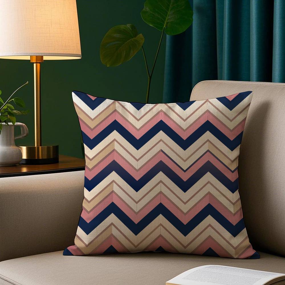

Abstract Pattern Pillow Case Plush Fabric Soft Pillowcase Double Sided Print Sofa Cushion Cover Throw 12x12Inch