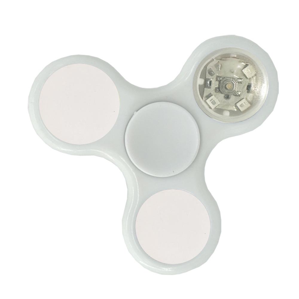 Luminous Spiral Fingertip Gyroscope with Rainbow Lights - Dazzling Spin Toy