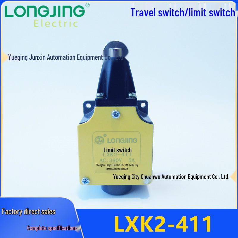 

Direct Acting Automatic Reset Limit Switch LXK2-411, 1 NO/1 NC, AC380V 5A