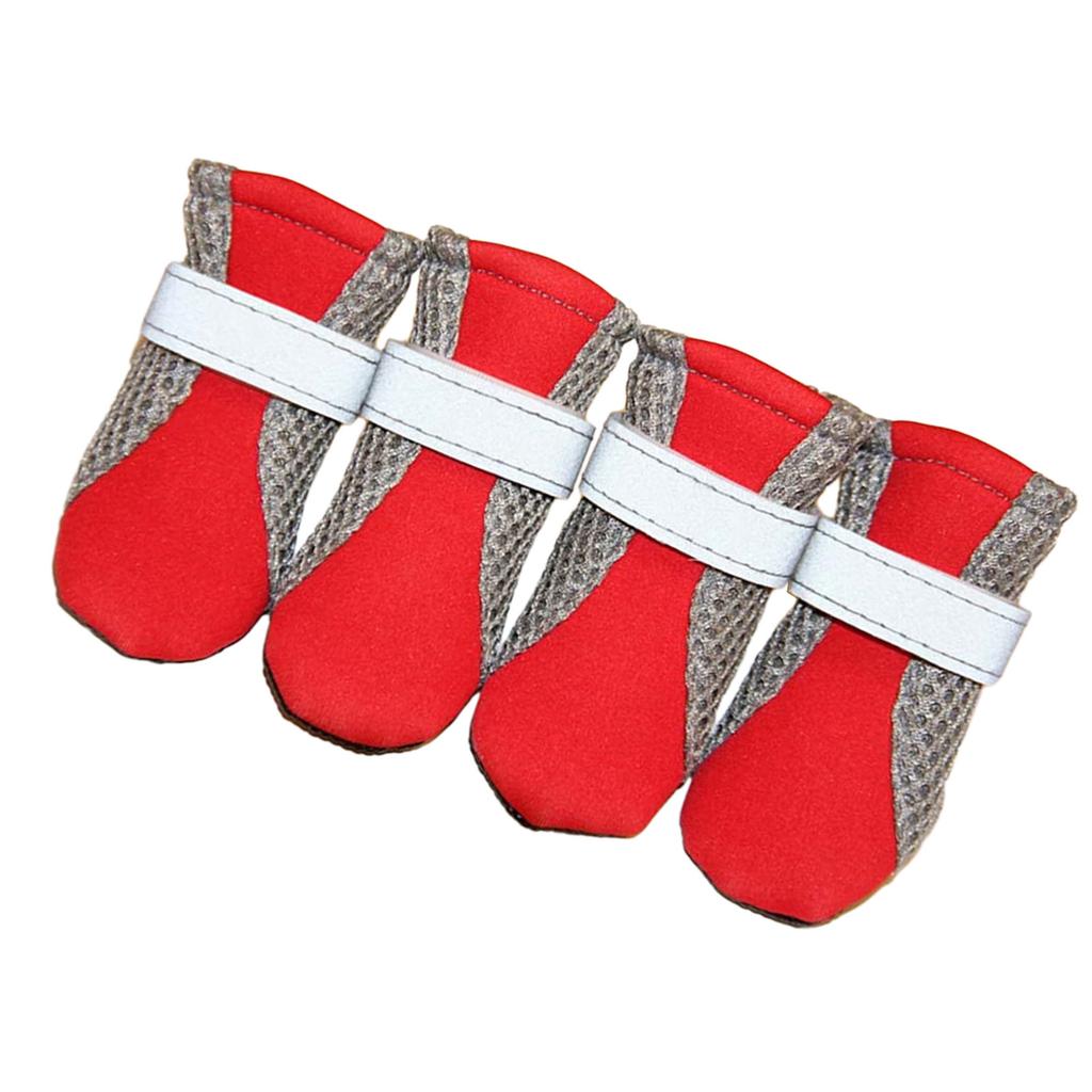 Anti Slip Puppy Shoes Lightweight Pet Dog Anti Slip Daily Booties Footwear Breathable for Outdoor Walking Sock Booties