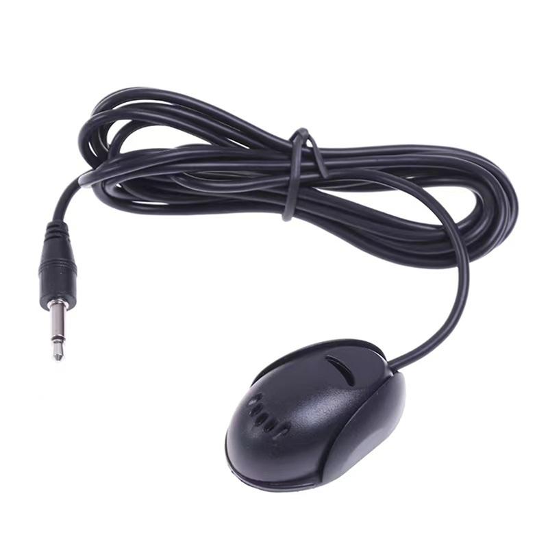 Mini Car Microphone External Paste Type with Noise Reduction for Bluetooth Hands-free Calls and GPS Navigation