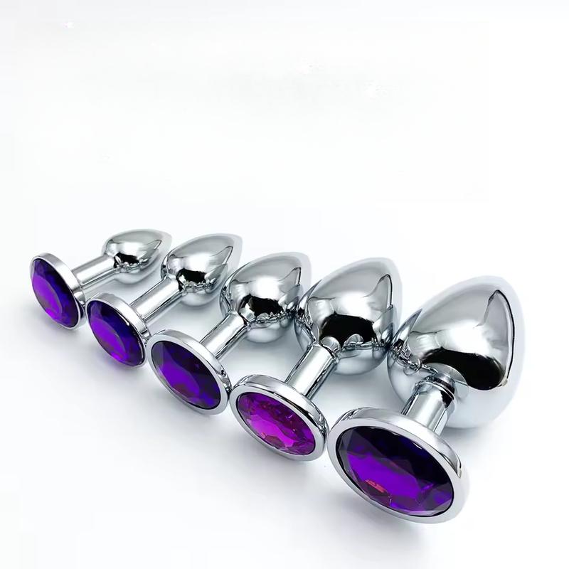 2025 Hot Metal Anal Plug Jewelry Base Beginner To Expert Butt Plug Adult Toy Tail Female/Male Dildos Sex Toy Couples Adults Game