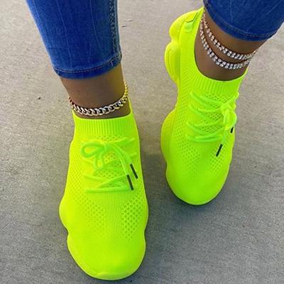 Spring Summer Mesh Sneakers Women Breathable Walking Platform Tennis Casual Shoes Women's Sports Running Shoe Female Footwear
