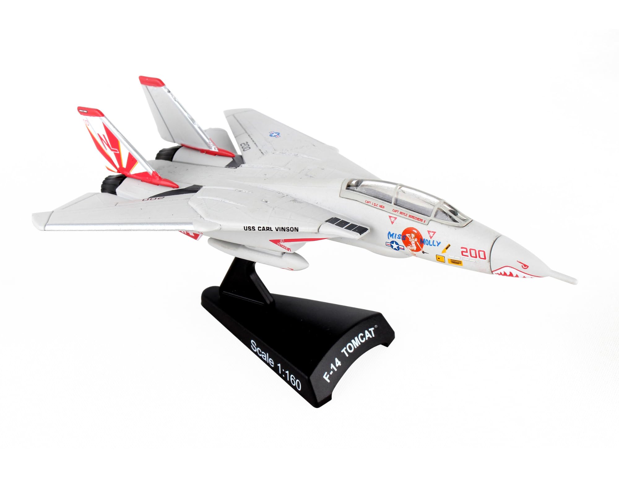 

ПОЧТОВАЯ МАРКА США Самолет MISS MOLLY 1/160 F-14A