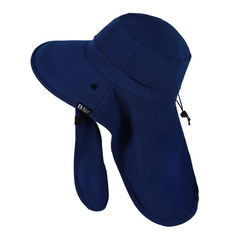 Bucket Hat Sun Hat Man Quick Drying Breathable Mask Face Sunscreen Outdoor Camping Hiking Spring Summer Hats For Men Foldable