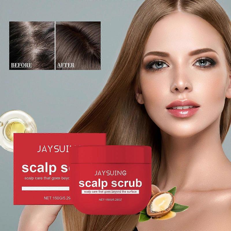 Exfoliating Scalp Scrub Shampoo with Tumeric & Avocado Oil 200ml