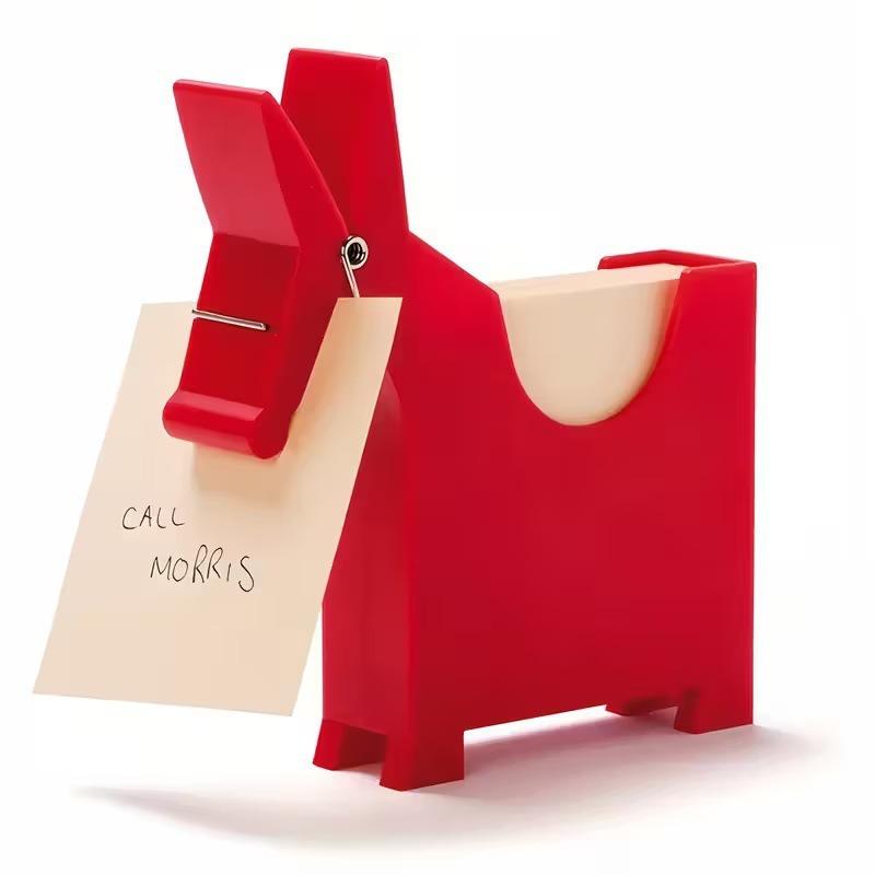 Cute Mule Desktop Decor Note Clip Multi Function Storage Holder Office Desk Organizer Photo Memo Clip Stationery Supply