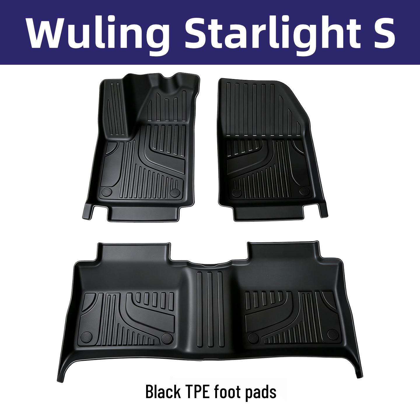Eco-friendly TPE Floor Mats for Wuling Xingguang S - Odorless, Wear-resistant, Double-layer Interior Mats. 25 Wuling Xingguang 730