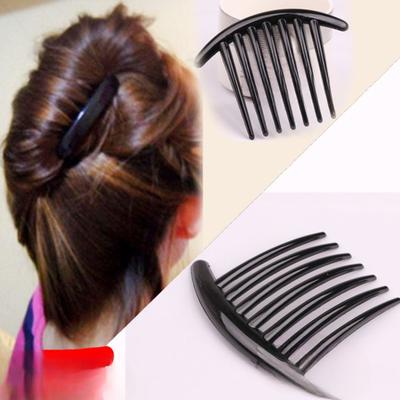 Kunststoff 7-Zahn Haarkamm Zubehör Kamm Haaraccessoires Langzahniger Hochsteck-HaarkammHochsteck-HaarsetHaaraccessoires