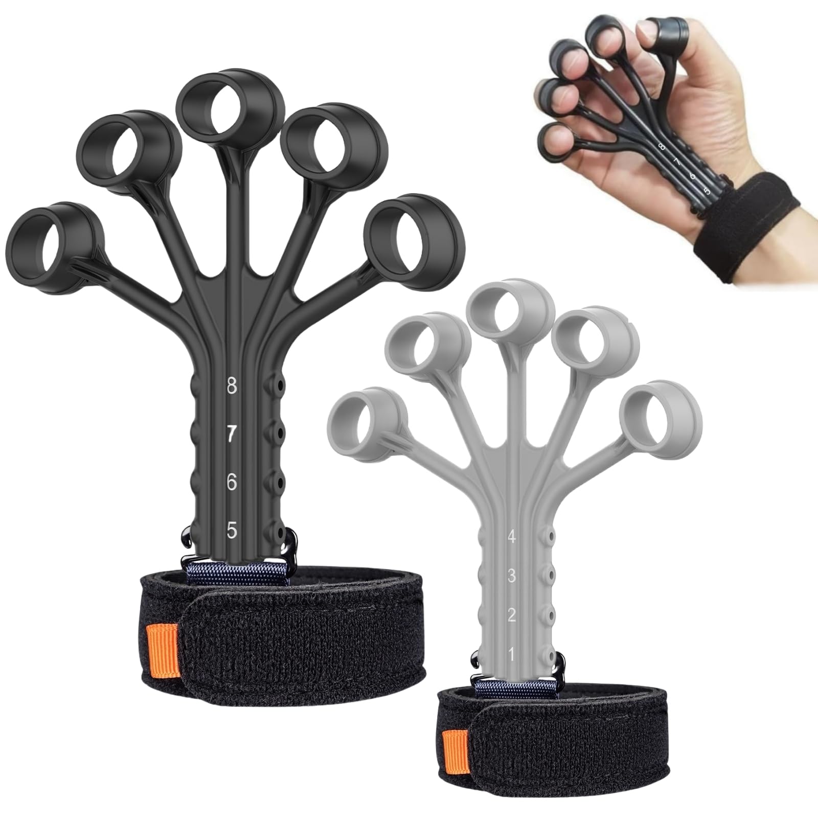 Hand Grip Grip Strength Training [2024 Enhanced Edition Finger Power]