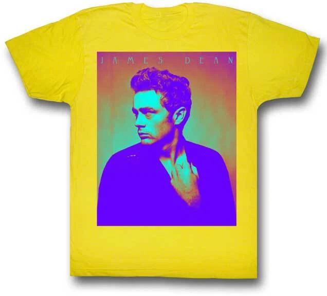 James Dean 1950 s Legend Icon JD Color Photo Men s T Shirt 2XL