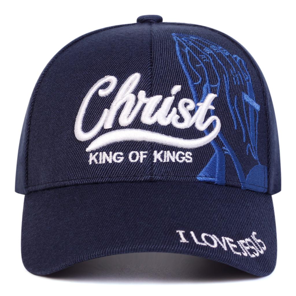 Fashion CHRIST KING OF KINGS Baseball Cap Unisex Outdoor Hip-hop Hat Men Leisure Travel Hats Golf Caps