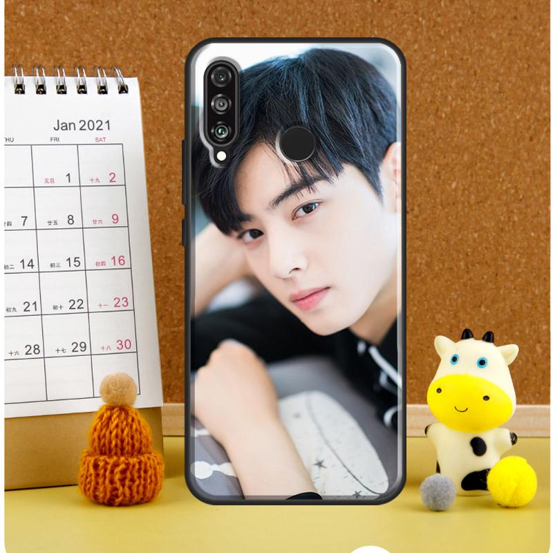 Cha Eun Woo For Huawei Nova 12i 12s 7i 8i 11i 11 9 10 SE Y60 Y61 Y70 Y72 Y73 Y90 Y91 P30 P40 Lite Case