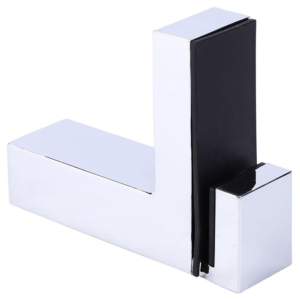 Thickened Clamp Glass Shelf Zinc Alloy Adjustable F Type Board Hardware FittingsGlossy