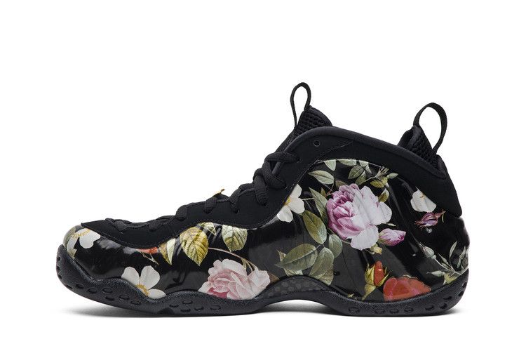 Men's Sneakers Nike Air Foamposite One Floral Black/Black-White