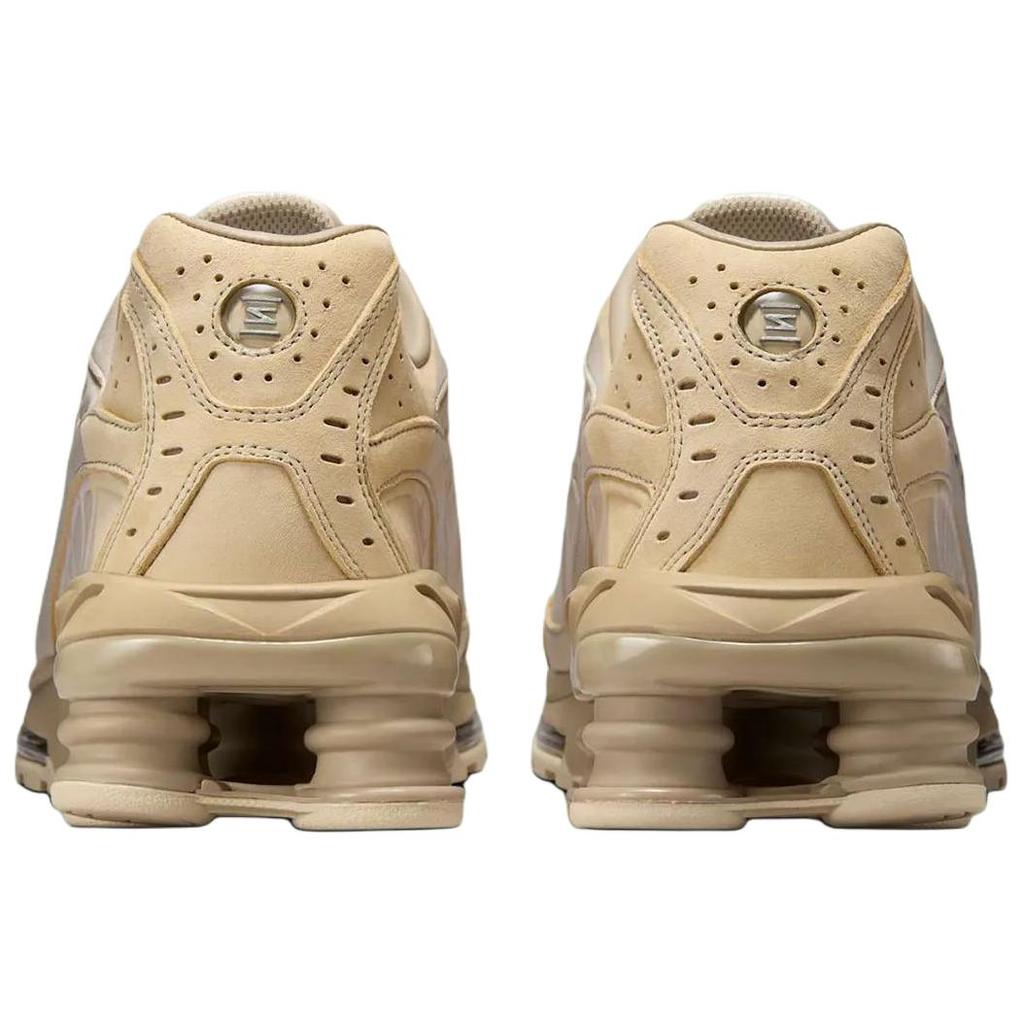 Nike Shox Ride 2 Abrasion Resistant Low Top Running Shoes Men's Silver Brown Sneakers IH3653-095