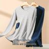 Langsha Teen Boys' Pure Cotton Thermal Underwear Set