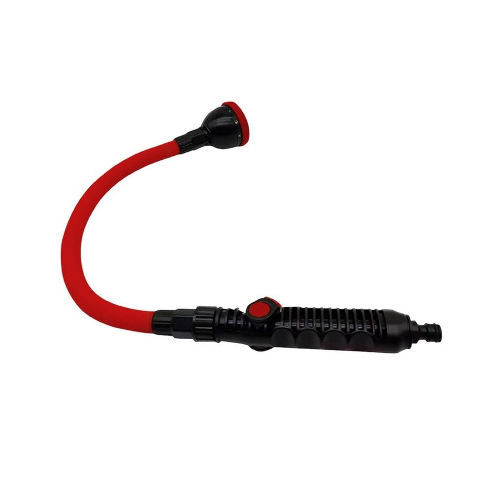 Long Hose Nozzle Sprayer for Hanging Basket 360 Green Rotating Wand with Adjustable Sprays Patterns Watering Tool