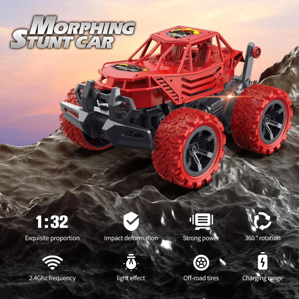 1:32 High Speed Racing Off-Road Vehicle RC Car 2.4G Radio Remote Control Cars Off Road Control Trucks Boys Toys For Children