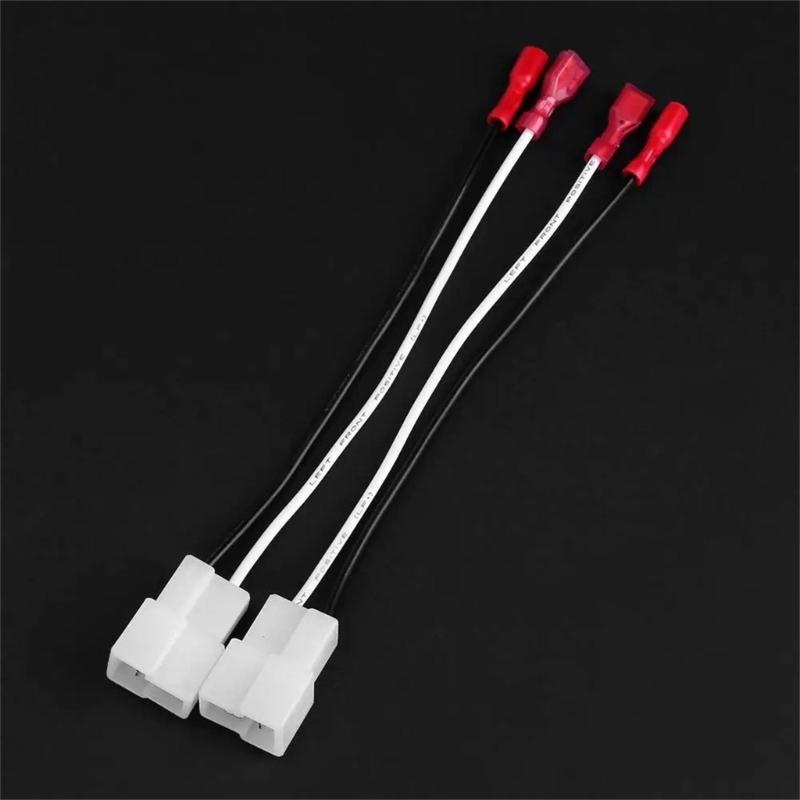High Temperature Resistant Speaker Connector Plugs & Play Installation Upgrades Double Set No Cutting Required for Vehicle