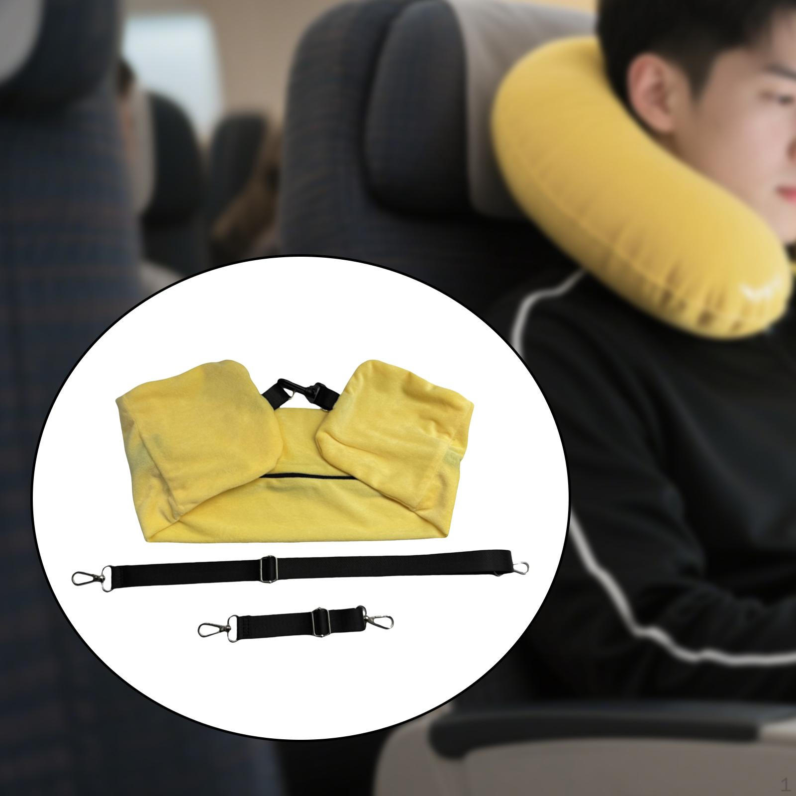 

Подушка для путешествий для дополнительного багажа, Наволочка U-образной формы, Многофункциональная, Аксессуары для путешествий, Переноска