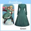 Howl's Moving Castle Sophie Lace Hemline Collar Cosplay Attire