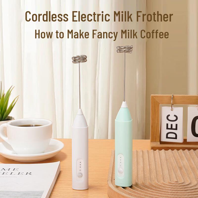 ZISIZ Rechargeable Handheld Milk Frother