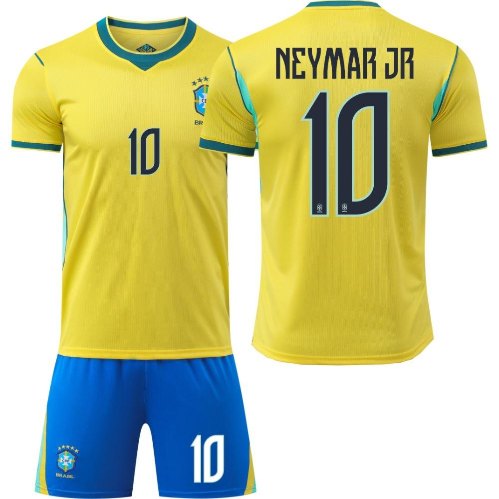 Mistrovství světa 2026 Brazílie Ne. 10 Neymar 7 Vinicius Dětský dres Dospělý set