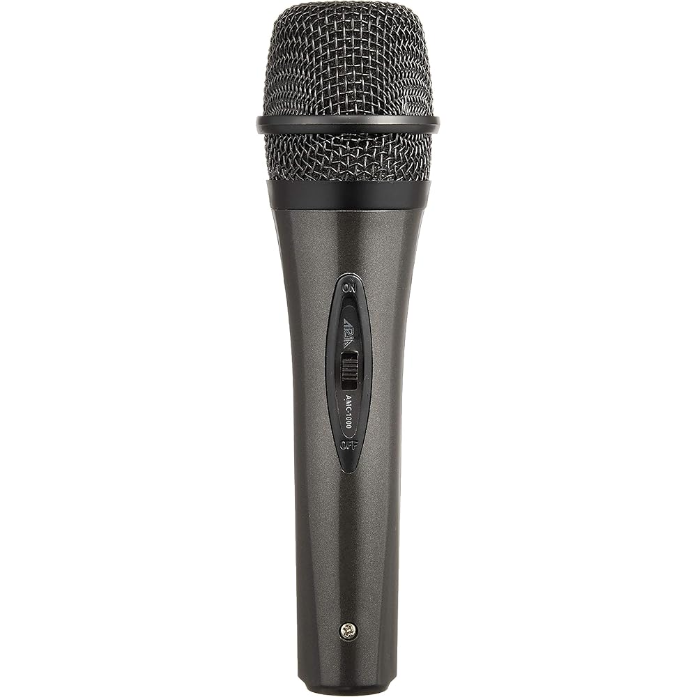 

ARIA Aria Dynamic Microphone, 18ft (5.4M) Cable Included, Microphone Pouch Included, AMC-1000