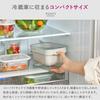 Oaks Raye Mini Rice Bran Pickling Box container with dedicated rice paddle Compact Made in Japan - See-through - -
