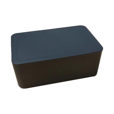Wet Wipes Dispenser Holder Case with Lid Black Dustproof Tissue Storage Box for Home Office Store Heavy Enough & Stable