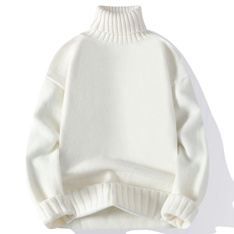 New Autumn And Winter Thick Warm Sweater Slim Fit Men'S Sweater Men'S Multi-Color Pullover Knitted Sweater