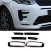 ABS Glossy Black For Land Rover Discovery Sport 2020 Car Styling Front Air Intake Grille Trim Car Exterior Accessories