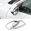 For Honda Civic 10th 2016-2021 ABS Chrome Rear View Mirror Rain Eyebrow Trim