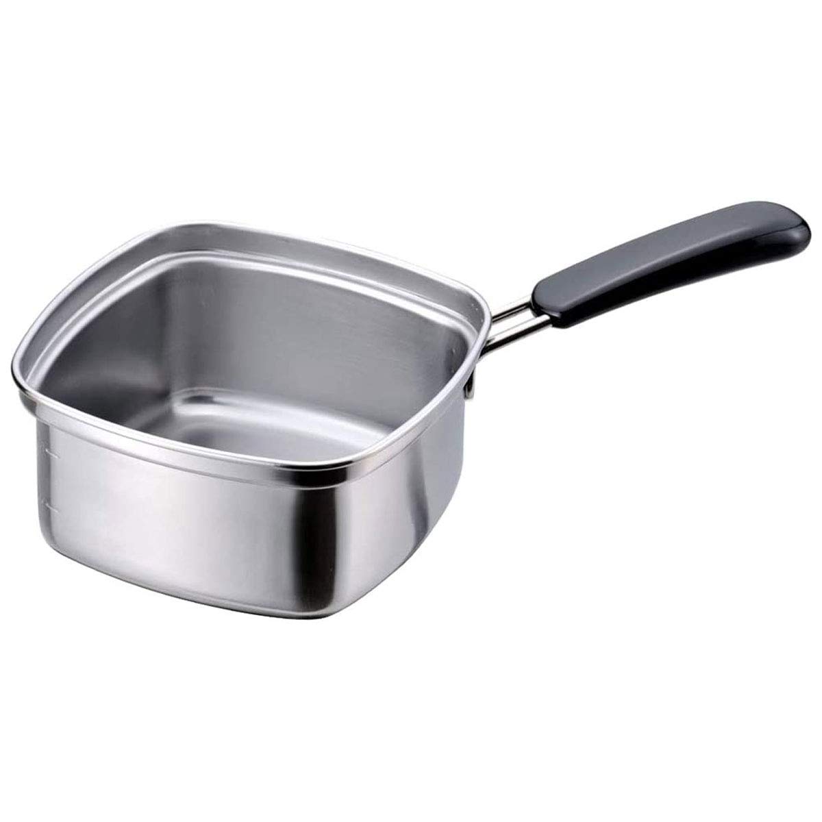 

Shimomura Kihan 15cm Square Ramen Pot in Compatible with Direct Heat and Induction Serves Fits Instant Noodles Includes Perfect for Frozen Udon and