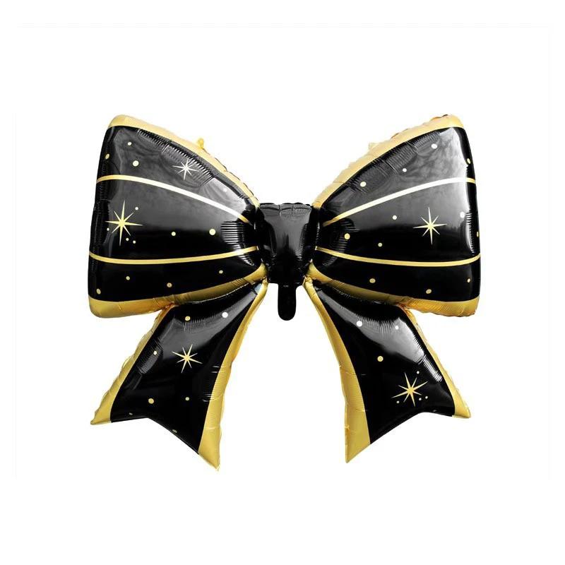 Large Size Matte Bow Aluminum Foil Balloon Christmas Birthday Party Decor Anniversary Baby Shower Photo Prop Children Celebratio