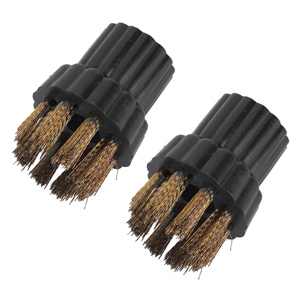 2szt Części mosiężne główki szczoteczki Części zamienne Pasują do mopa parowego X5