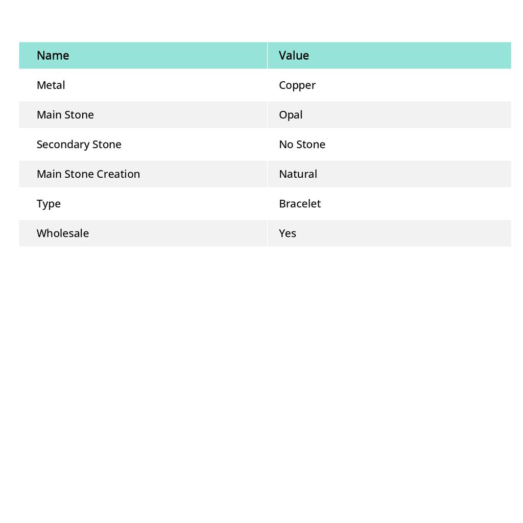 Banded Green Opal Handmade Copper Wire Wrap Cuff Bangle Adjustable Q4S92