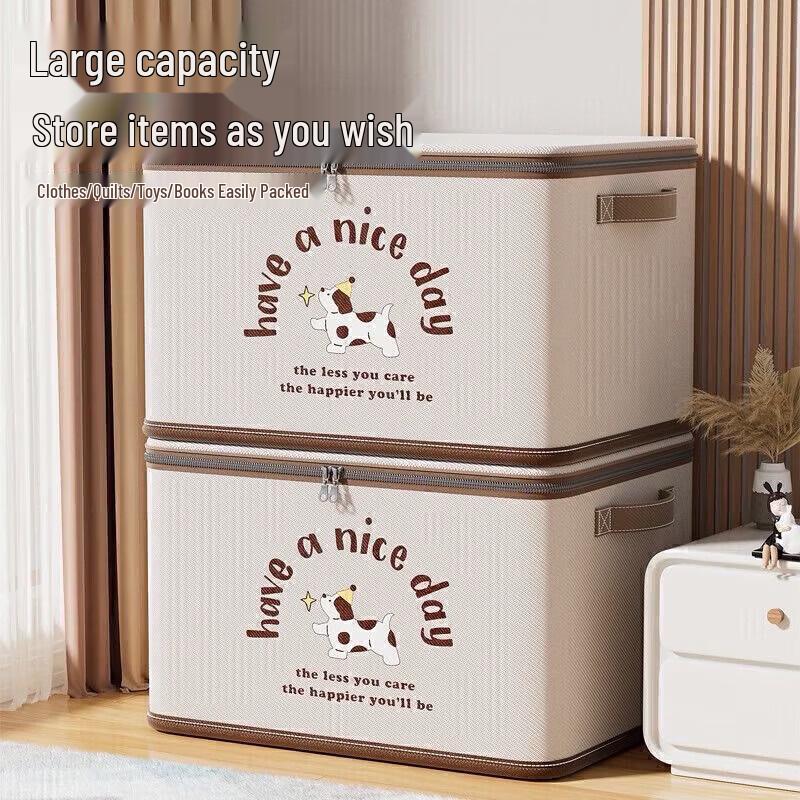 Foldable Fabric Clothes Storage Box