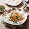 VAKADA Irregular Deep Ceramic Salad Bowl