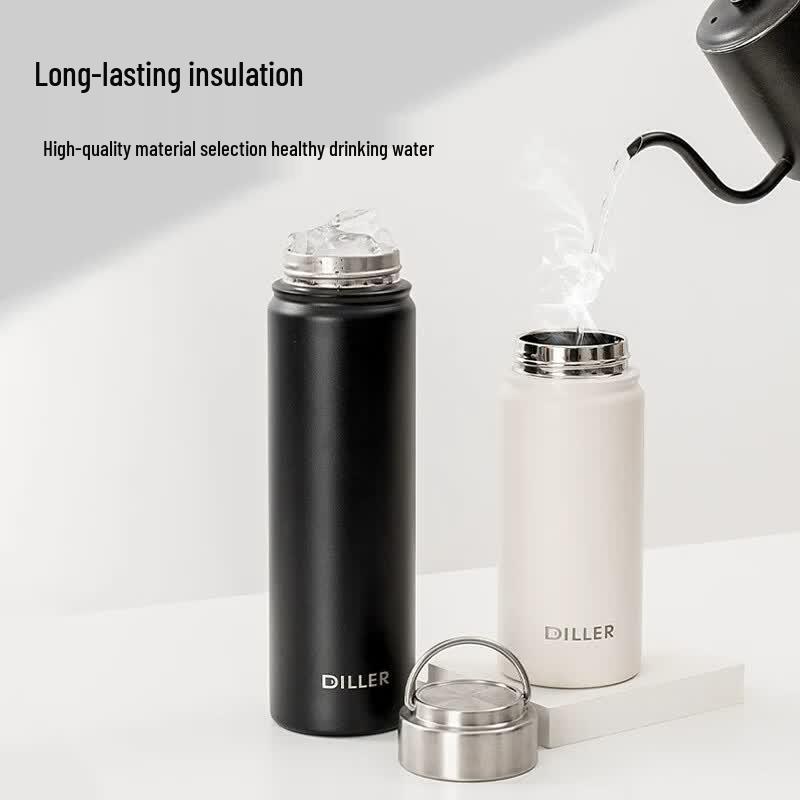 Diller 1000ML Stainless Steel Insulated Water Bottle