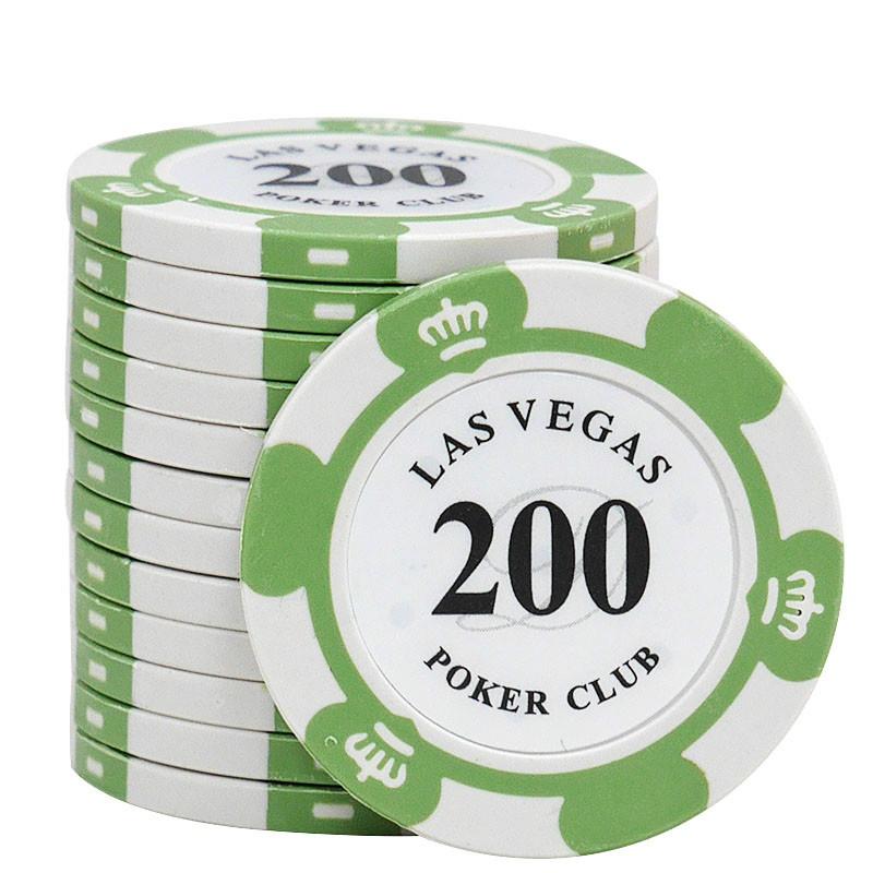 10 buc/lot jetoane de poker din argilă Las Vegas 14 g set monede de cazinou jetoane de poker monede de 40 mm monede de dolar divertisment joc de cărți LasVegas