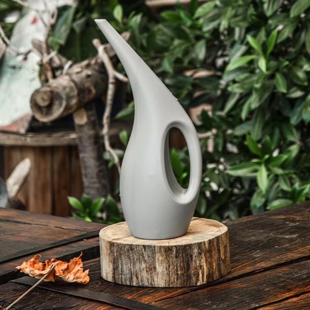 1.5L 2.5L Watering Pot Large Capacity Curved Handle Watering Can Green Plants Flower Long Mouth Potted Sprinkler Bottle