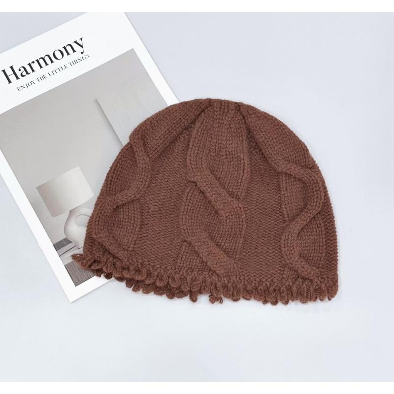 25 Early Autumn New Knitted Hats for Men and Women, Winter Warm Ear Protection Wool Hats, Soft and Cold-proof Hats