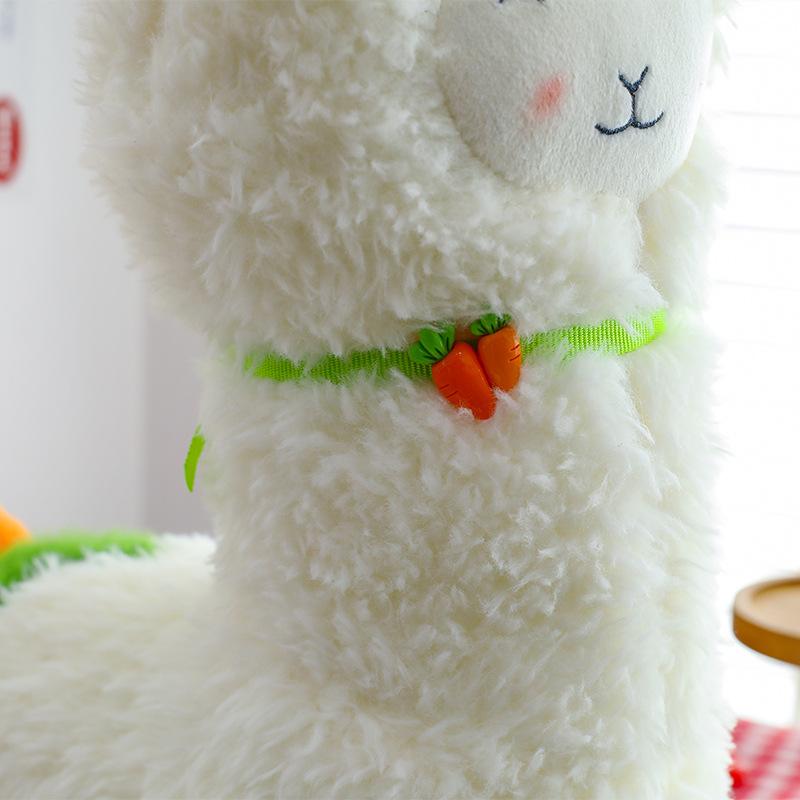Carrot Alpaca Bed Throw Pillow Girl Pinch Rag Doll Cute Personality Plush Toy Doll