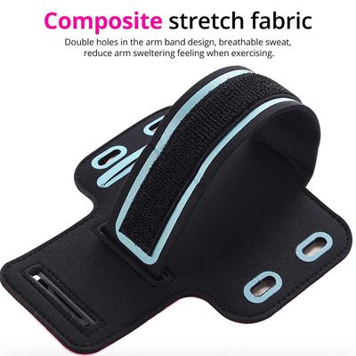 Universal 7-Zoll Handy Armband Outdoor Sport Halter Fitnessstudio Laufen Handytasche Armband Hüllen für iPhone Samsung Xiaomi Huawei